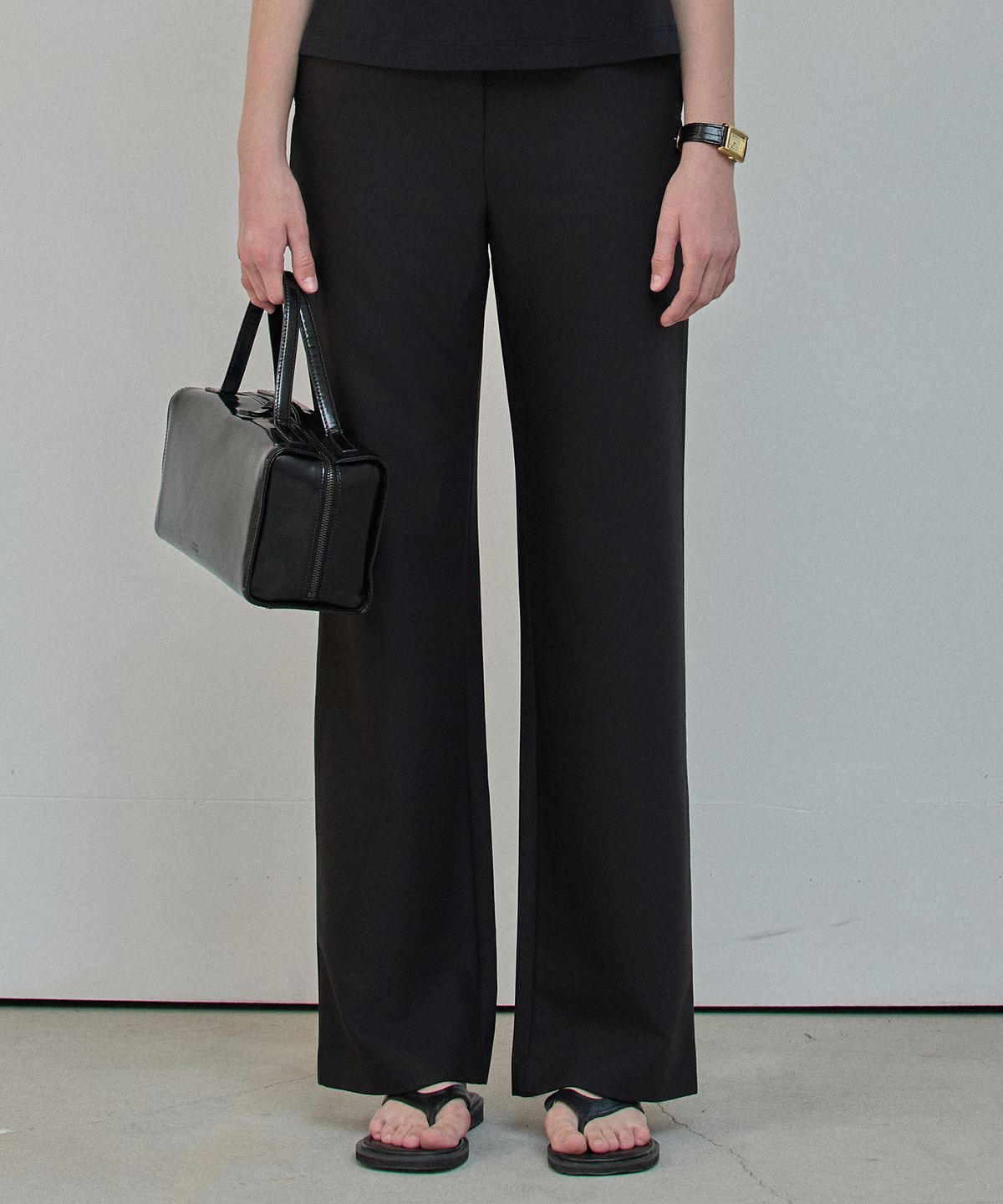 엘리오티(ELLIOTI) Classy Wide Slacks_3Color
