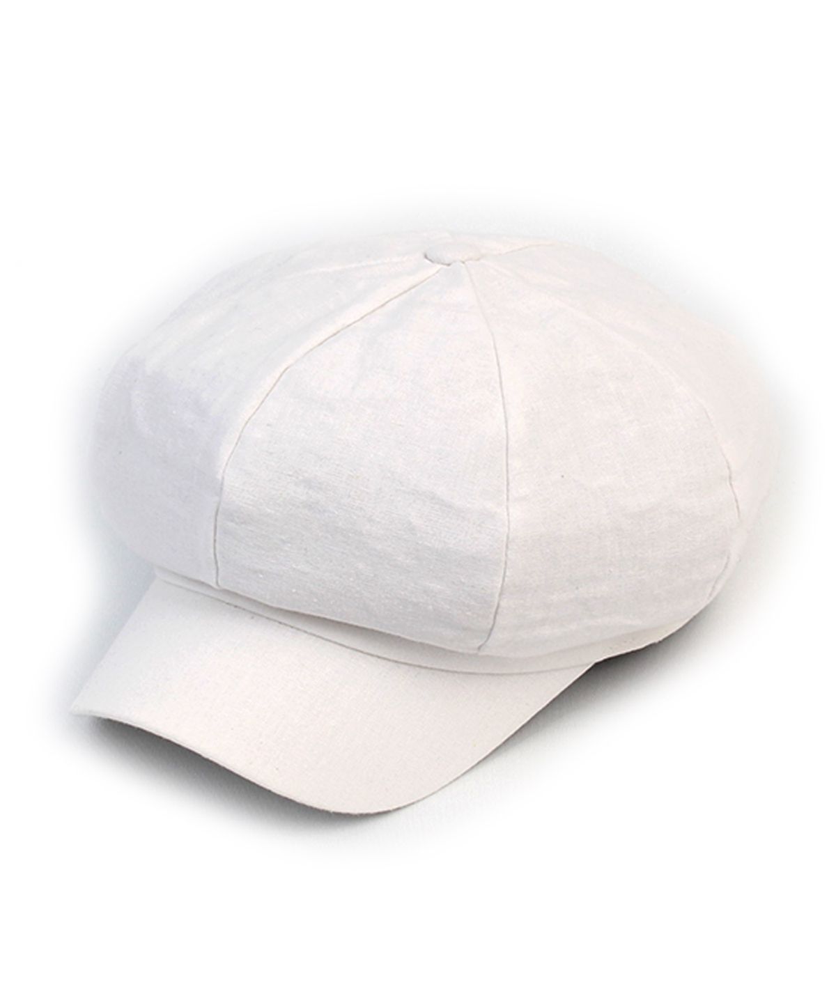 유니버셜 케미스트리(UNIVERSAL CHEMISTRY) Vintage Linen White Newsboy Cap 뉴스보이캡