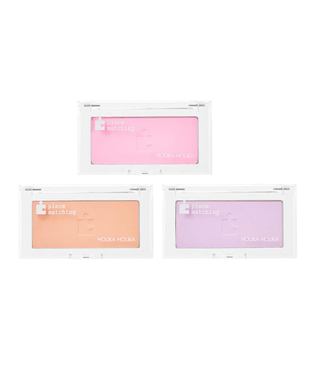 홀리카홀리카(HOLIKAHOLIKA) (파스텔헤이즈 컬렉션) 피스매칭 블러셔 클린시리즈 (2개선택)