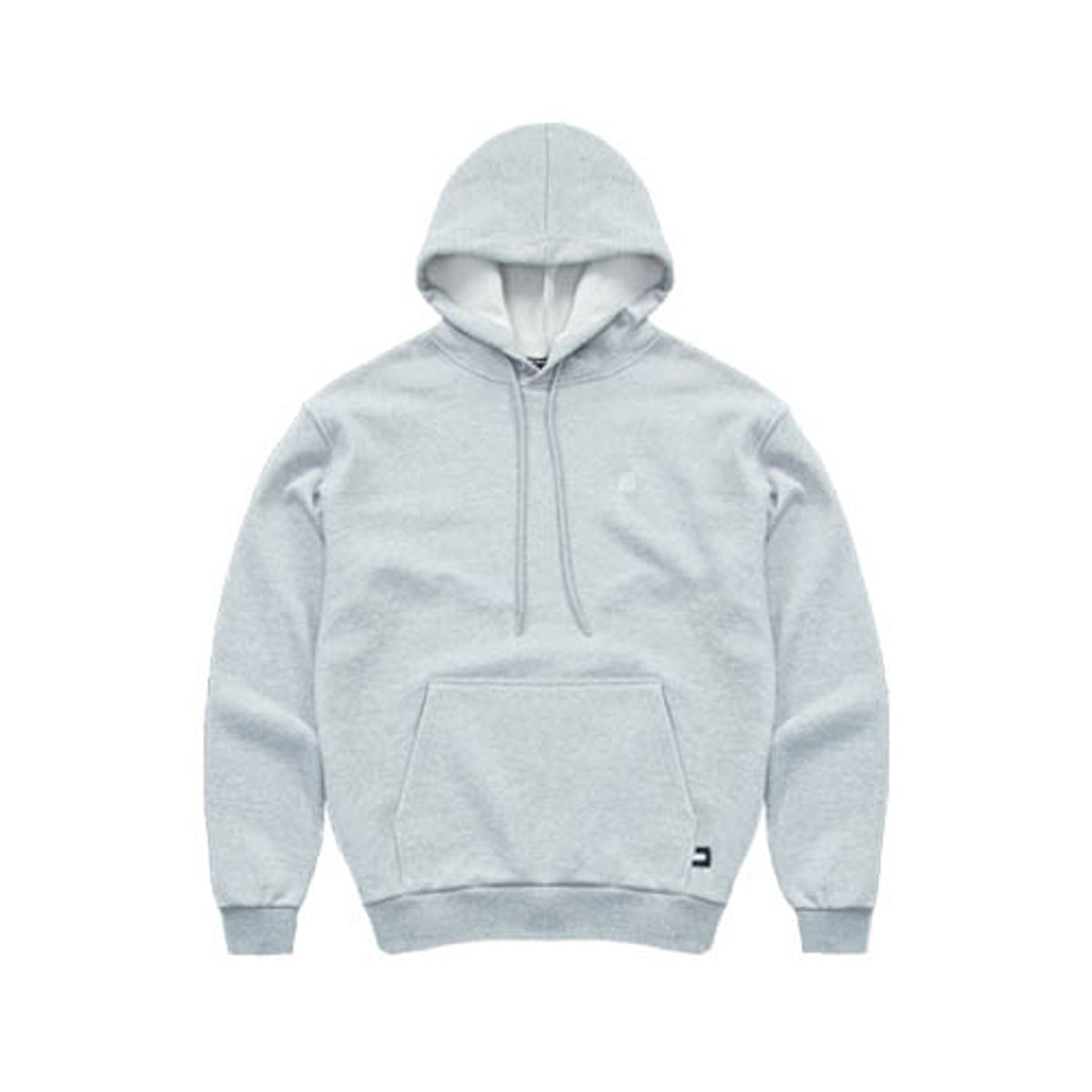 아웃 오브 트렁크(OUT OF TRUNK) TRUNK Embroidered Logo Basic Hoodie (Light Grey)