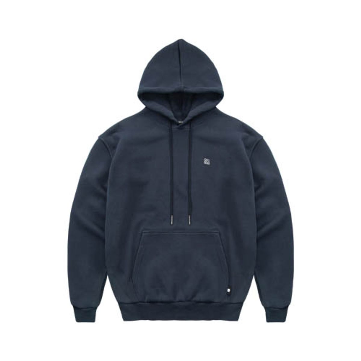 아웃 오브 트렁크(OUT OF TRUNK) TRUNK Embroidered Logo Basic Hoodie (Navy)