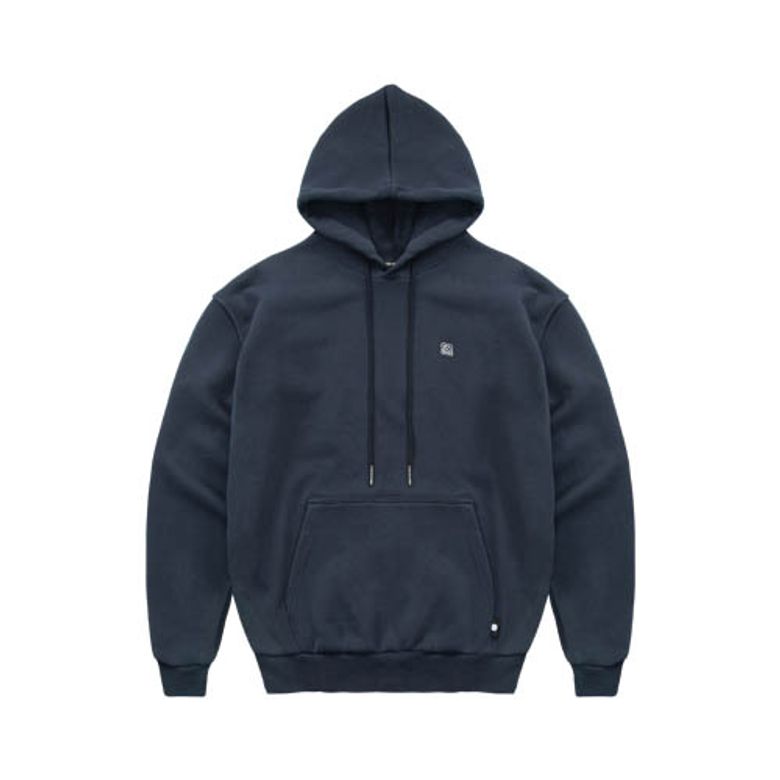 TRUNK Embroidered Logo Basic Hoodie (Navy)