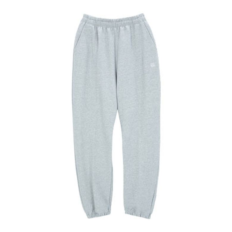 TRUNK Embroidered Logo Basic Sweatpants (Light Grey)