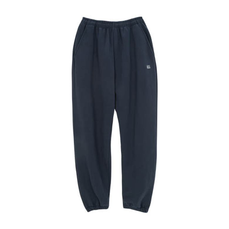TRUNK Embroidered Logo Basic Sweatpants (Navy)