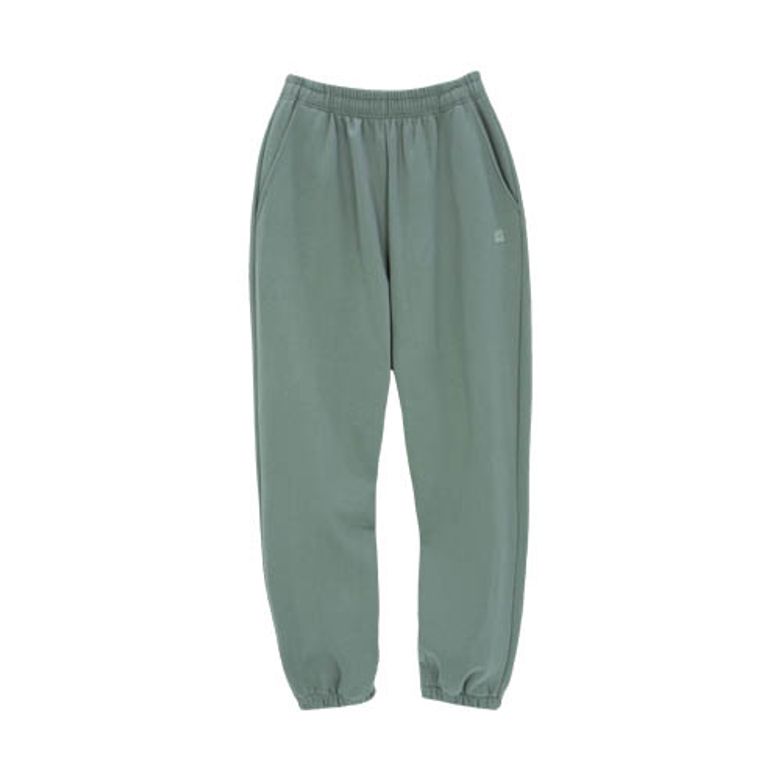 TRUNK Embroidered Logo Basic Sweatpants (Khaki)