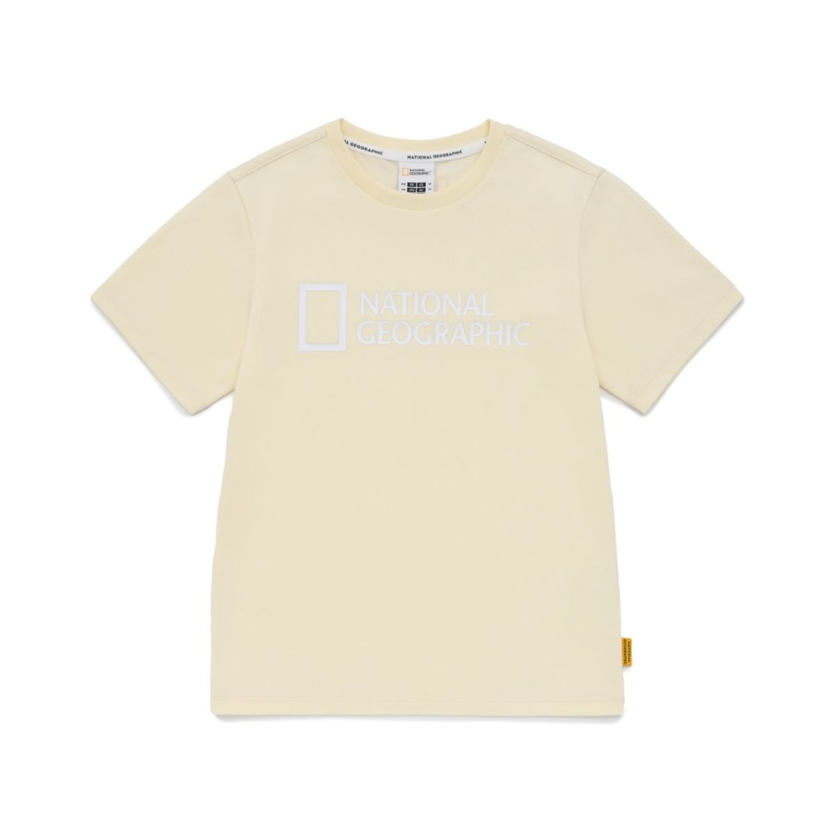 내셔널지오그래픽 키즈(NATIONAL GEOGRAPHIC KIDS) K245UTS920 네오디 빅로고 반팔 BUTTER