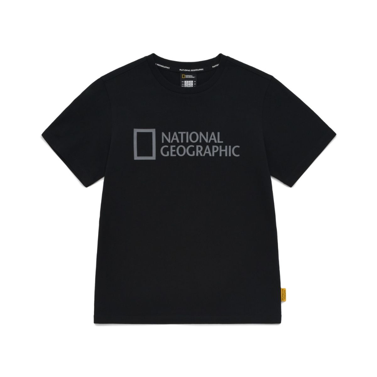 내셔널지오그래픽 키즈(NATIONAL GEOGRAPHIC KIDS) K245UTS920 네오디 빅로고 반팔 CARBONBLACK