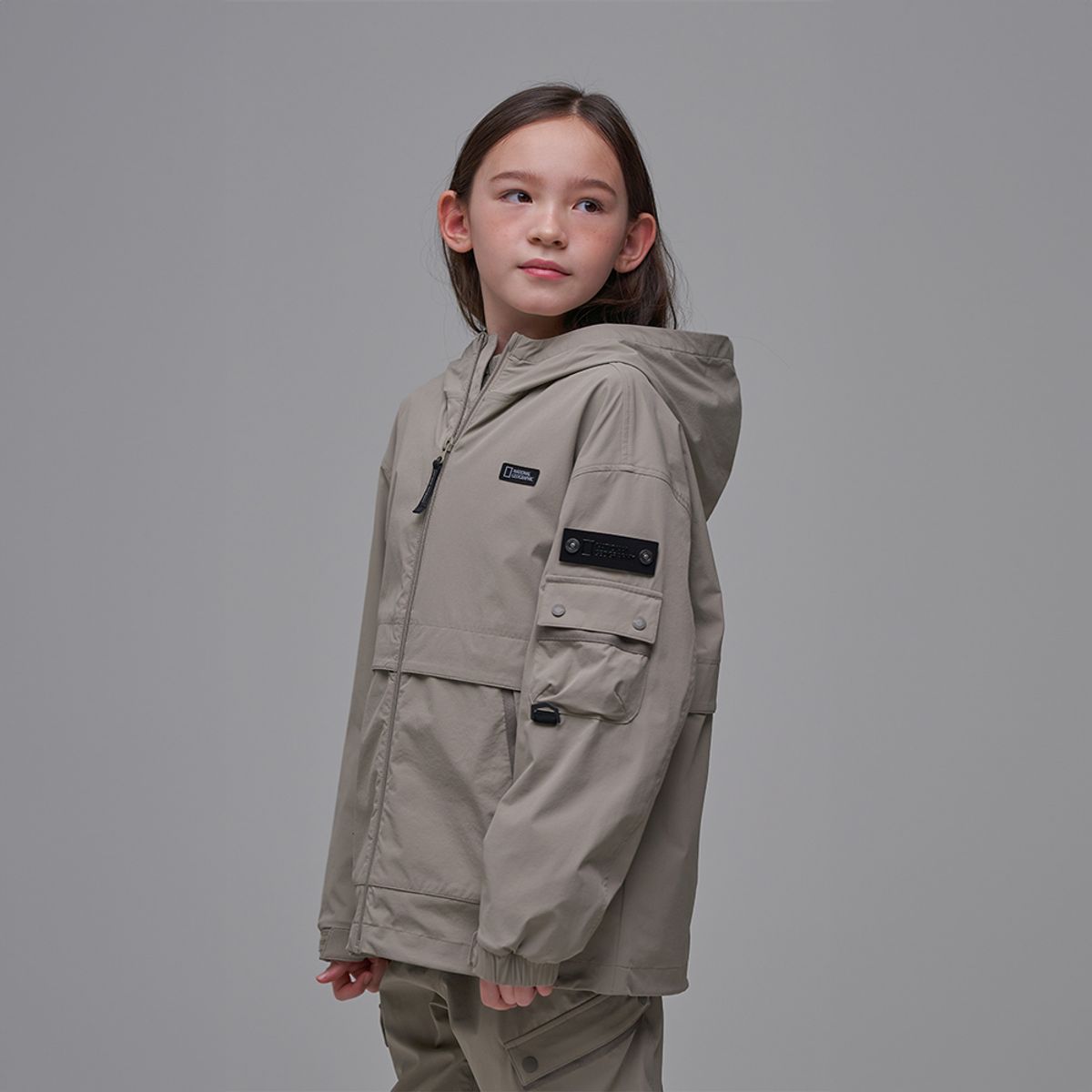 내셔널지오그래픽 키즈(NATIONAL GEOGRAPHIC KIDS) K241UJP830 어드벤처 점퍼  LAURELOAK