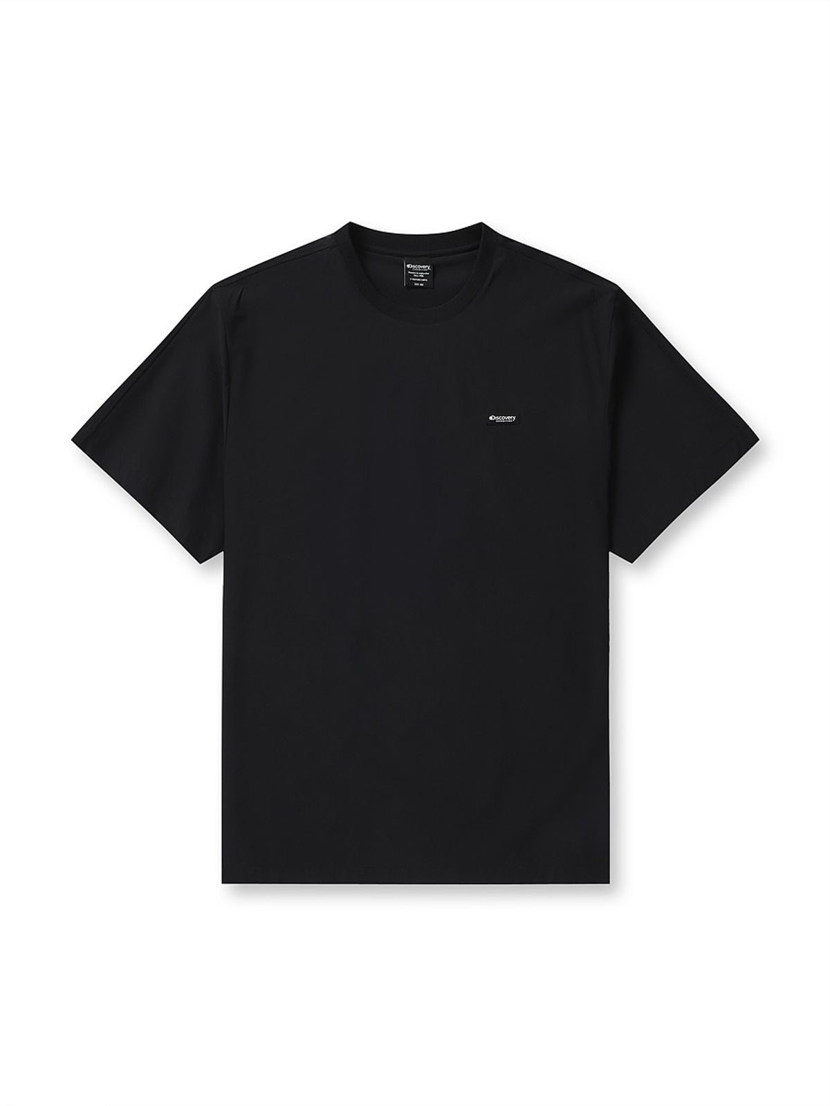 디스커버리 익스페디션(DISCOVERY EXPEDITION) 프레시벤트 폴튼 에센셜 우븐 반팔티셔츠 (BLACK)
