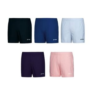 249PH002F 블랙/네이비 블루/블루 그레이/다크 퍼플/펄 핑크 여성용 3부 우븐 반바지