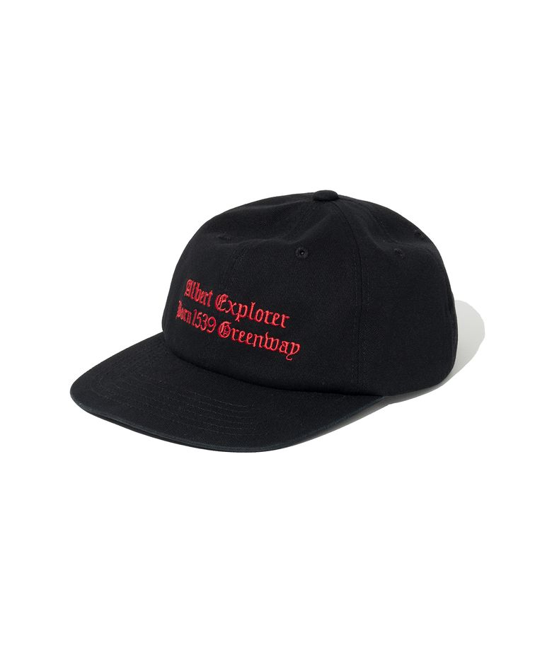 24ss ae logo cap black
