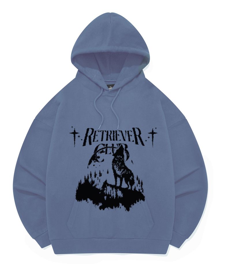 WITH THE MOON HOODIE [BABY BLUE]