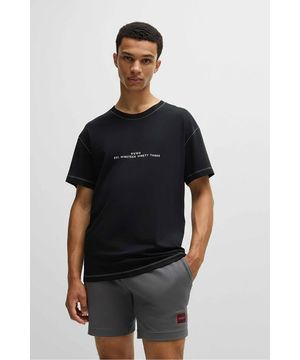 스티치 반팔 티셔츠 50504718_001