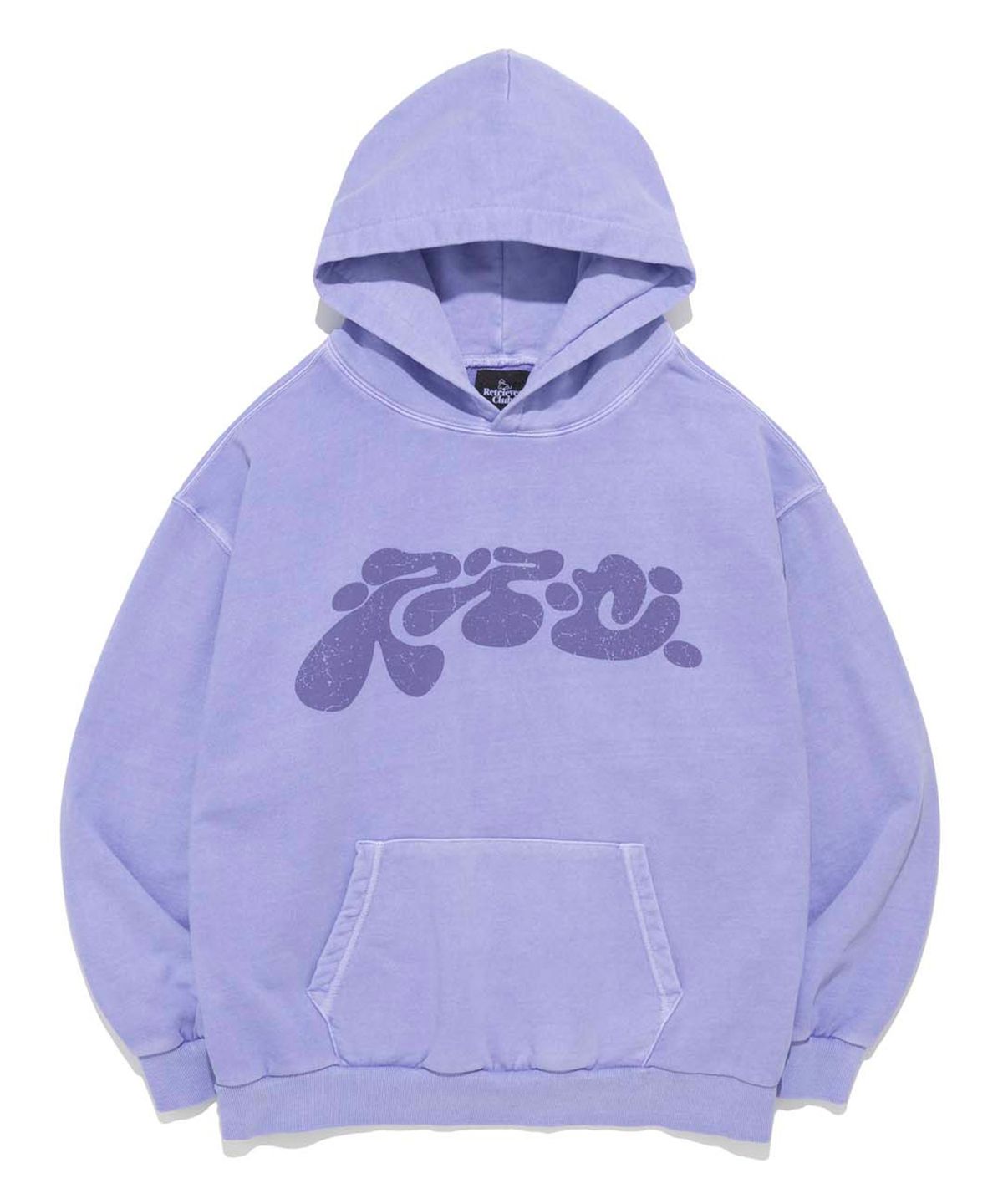 리트리버클럽(RETRIEVER CLUB) WAVE RRC HOODIE [PIGMENT PURPLE]