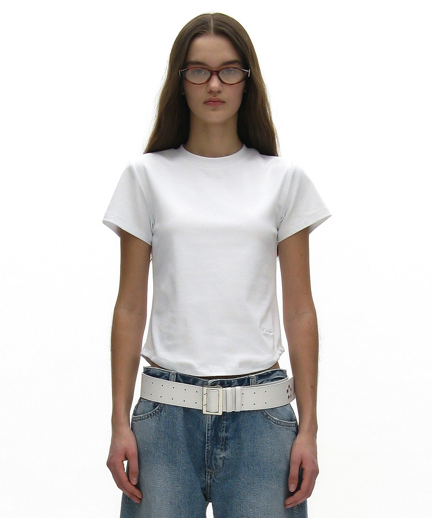 PARTIMENTO WOMAN ♥ LACE PUNCHING 90s SHORT SLEEVE TEE 88dcce8e4cc8ee1c97e2147e30f522