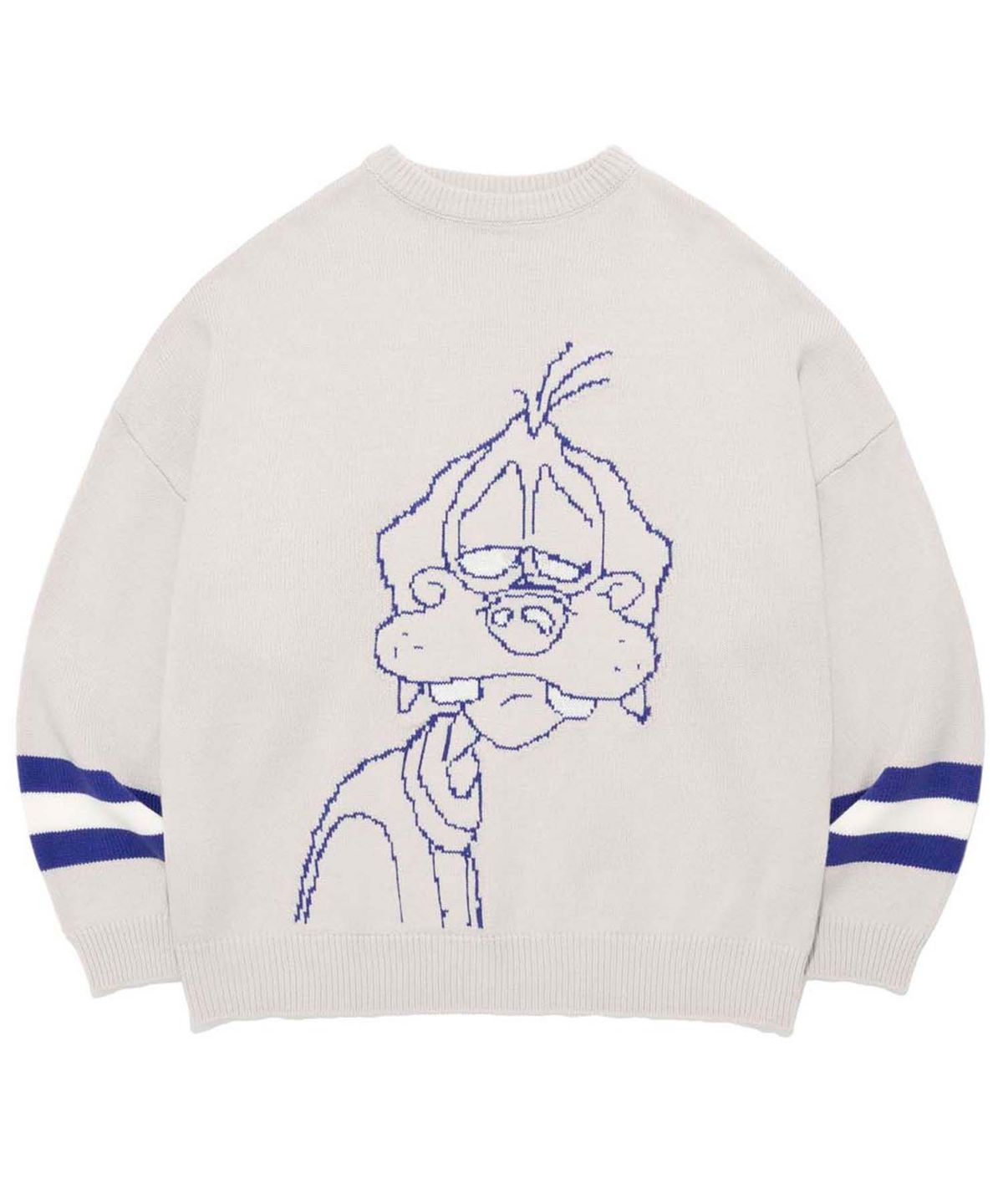 리트리버클럽(RETRIEVER CLUB) SLEEPING DOG KNIT [WARM GRAY]