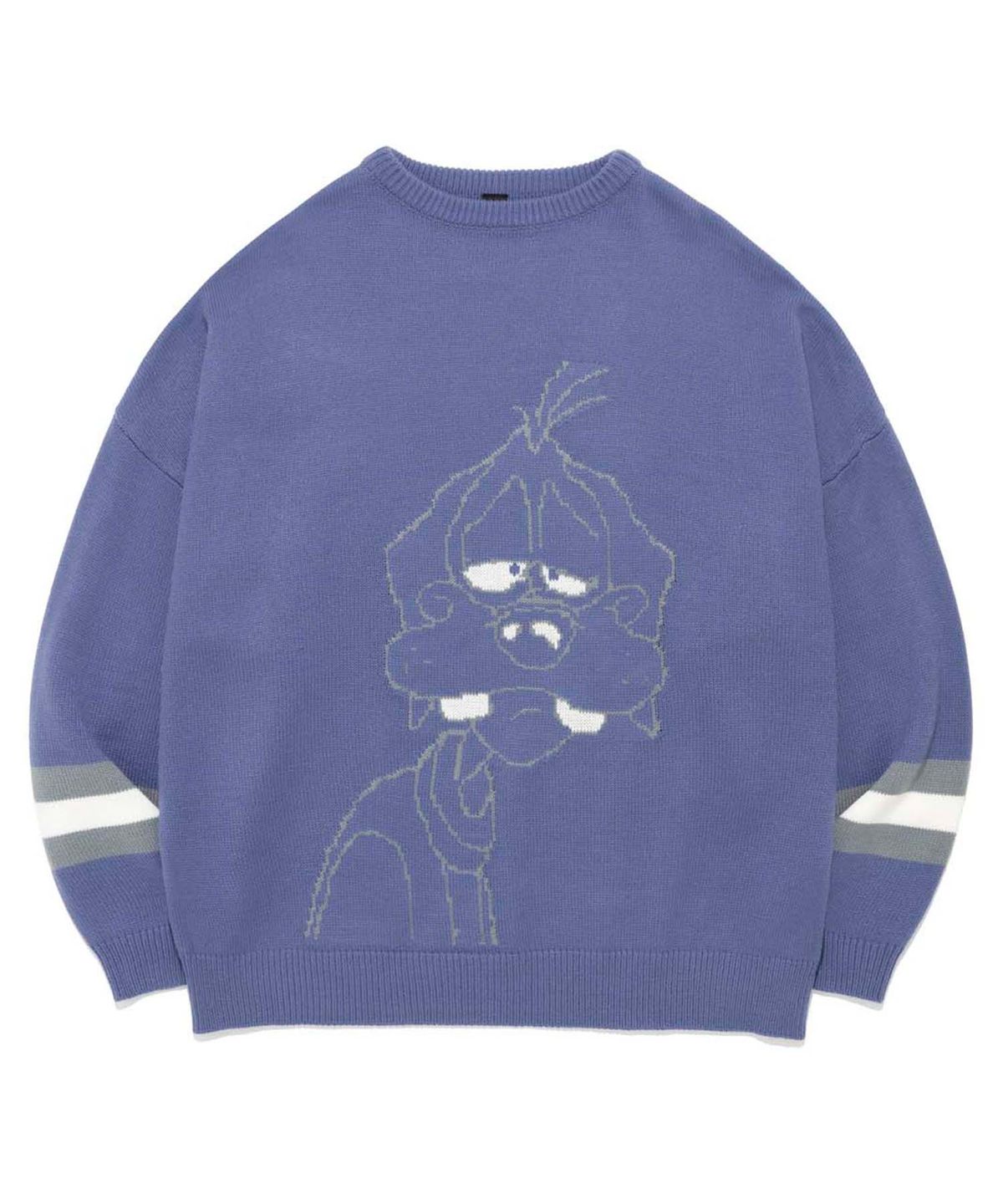 리트리버클럽(RETRIEVER CLUB) SLEEPING DOG KNIT [BABY BLUE]