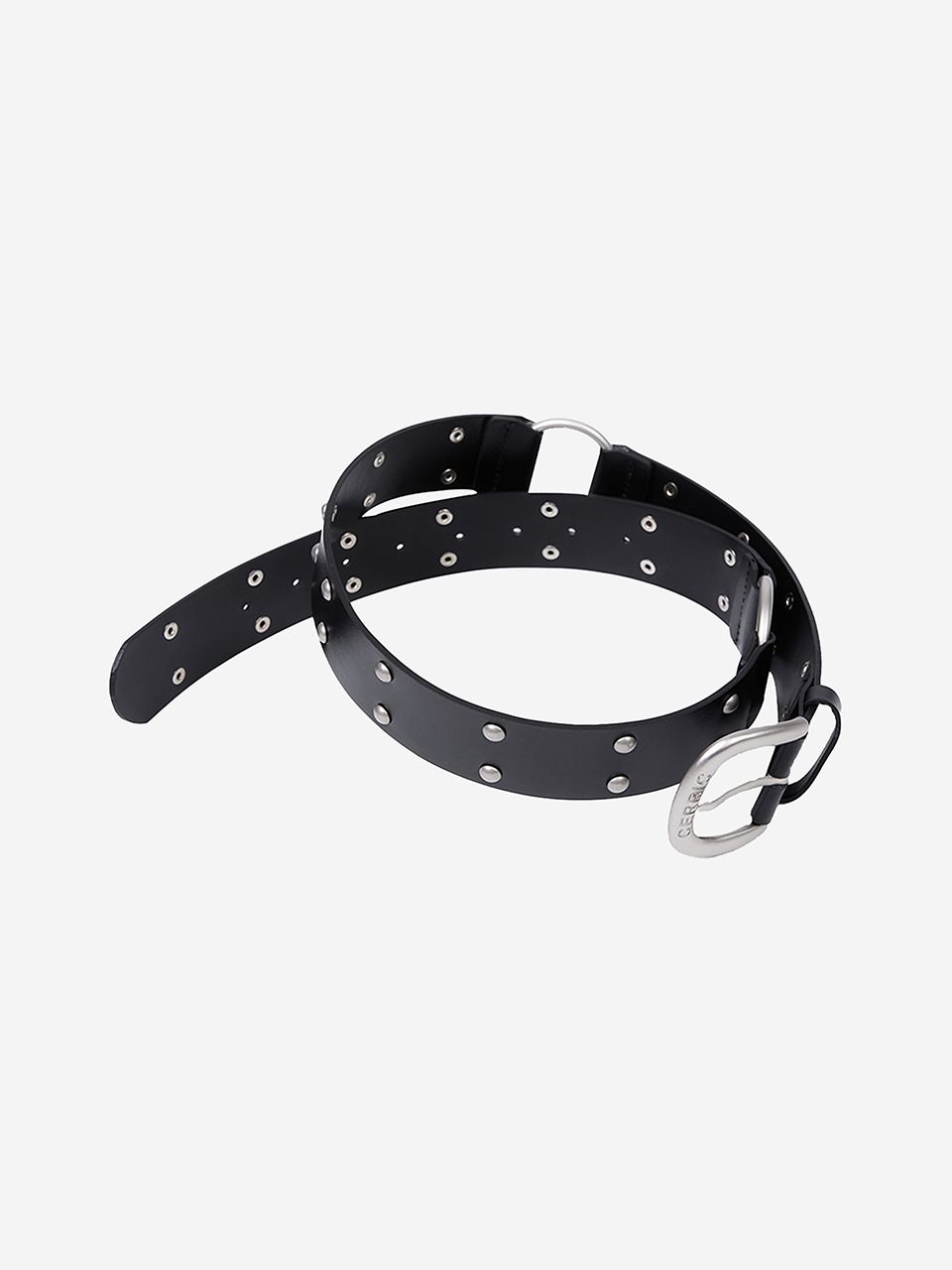 ベルト CERRIC : 24SS / TWO RING RIVET BELT (3COLORS) MUSINSA | CERRIC TWO RING RIVET BELT / BLACK