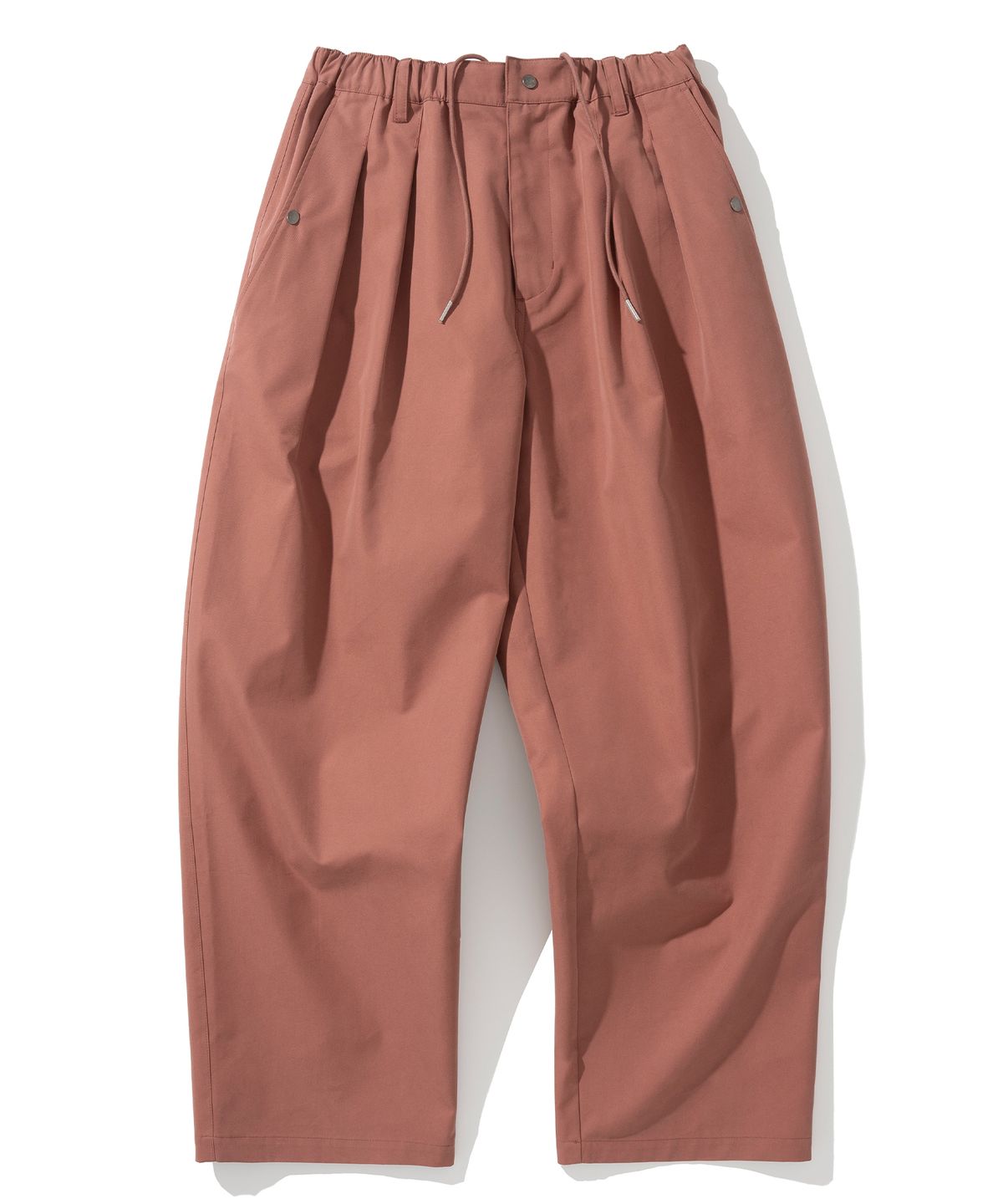 유니폼브릿지(UNIFORM BRIDGE) ae two tuck chino pants coral