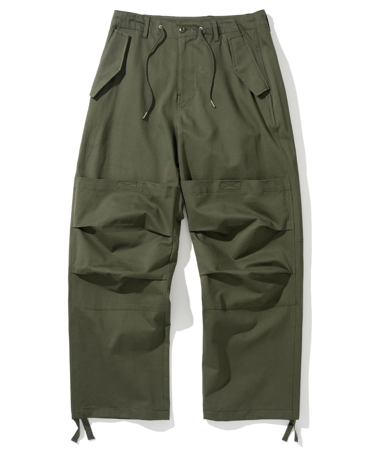 유니폼브릿지(UNIFORM BRIDGE) military parachute pants sage green