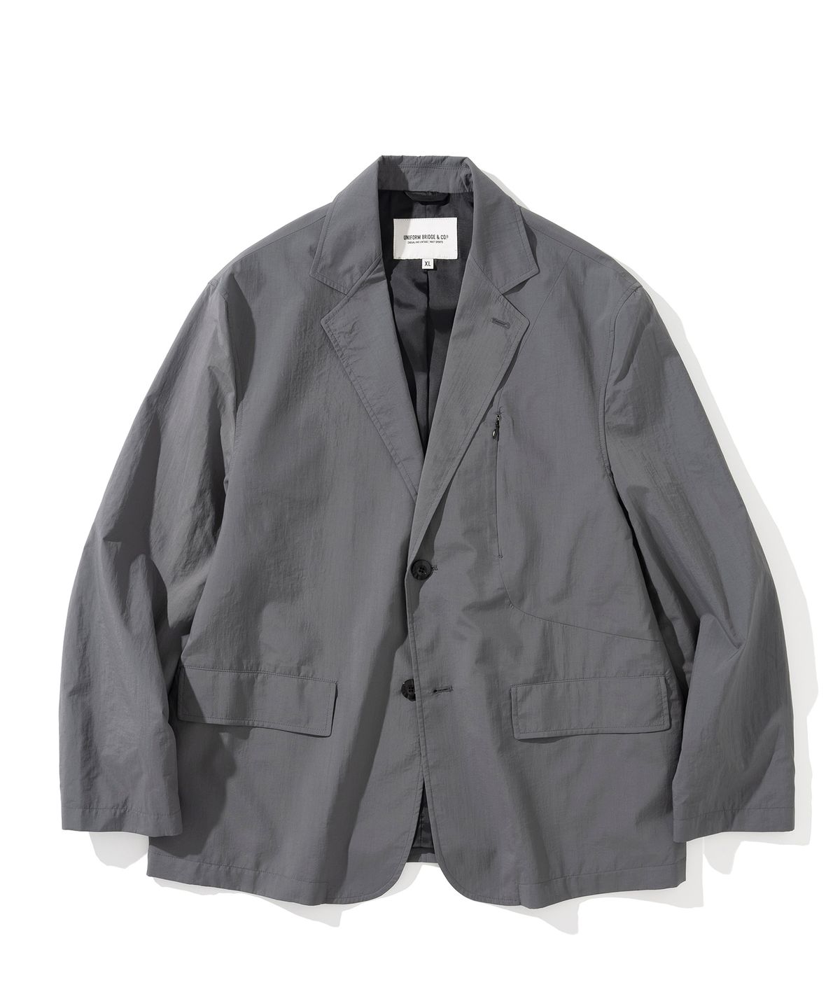 유니폼브릿지(UNIFORM BRIDGE) 24ss ae uniform blazer charcoal