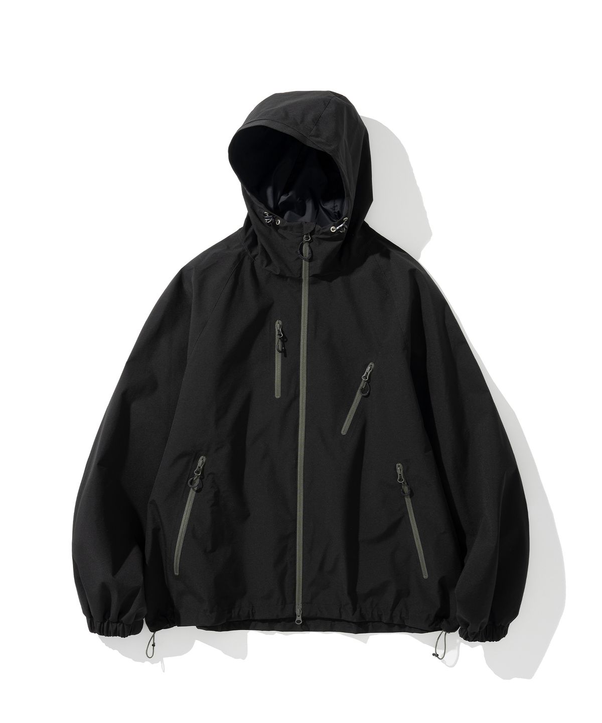 유니폼브릿지(UNIFORM BRIDGE) casual sports wind jacket black