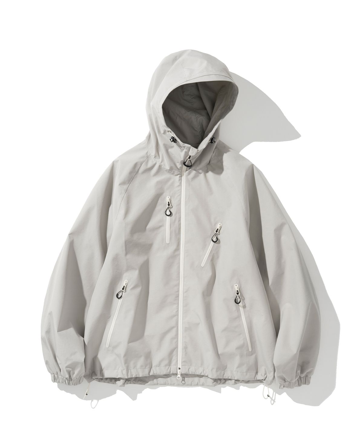 유니폼브릿지(UNIFORM BRIDGE) casual sports wind jacket light grey