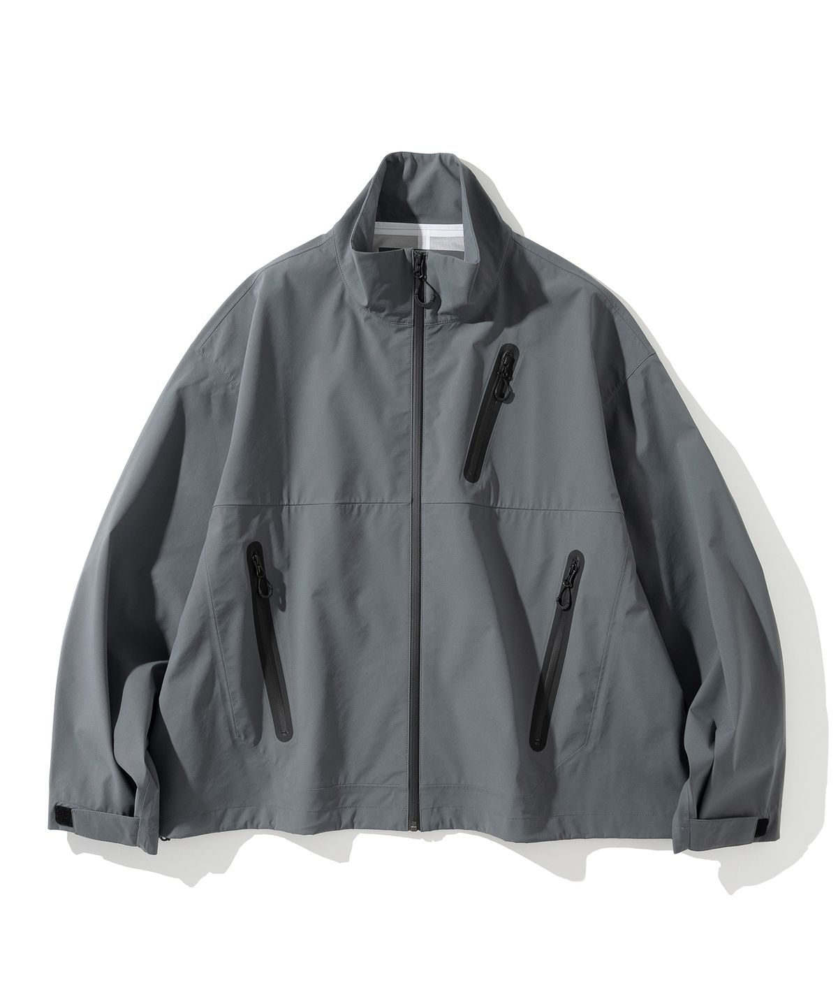 유니폼브릿지(UNIFORM BRIDGE) 3layer zip training jacket grey