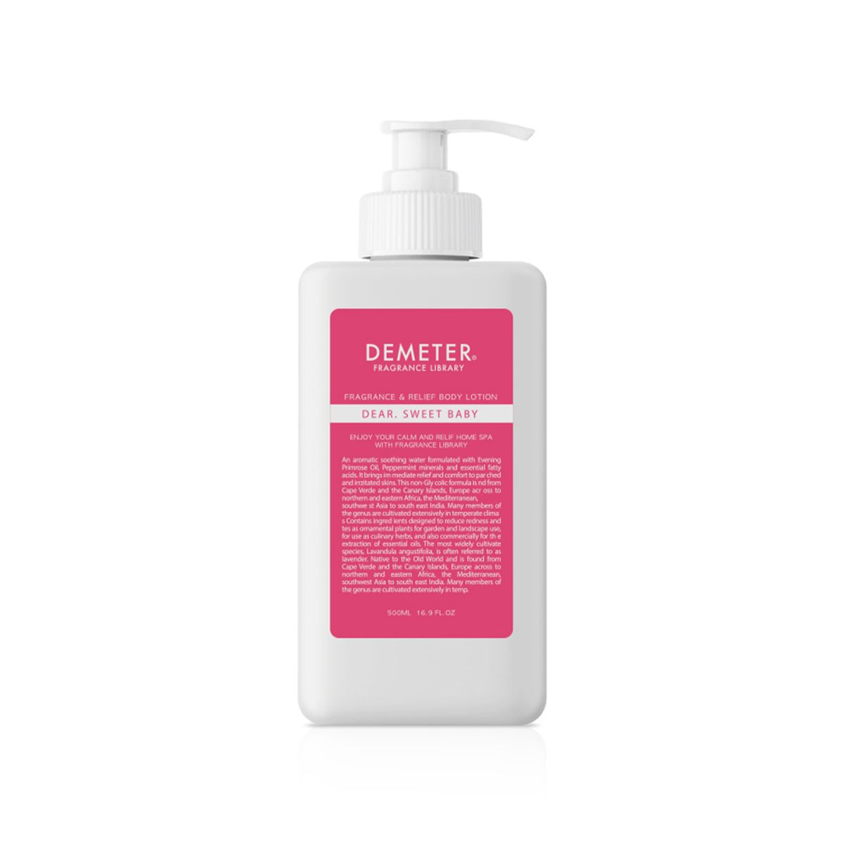 데메테르(DEMETER) 릴리프 바디로션 스윗베이비 500ml (임박26.12.20)
