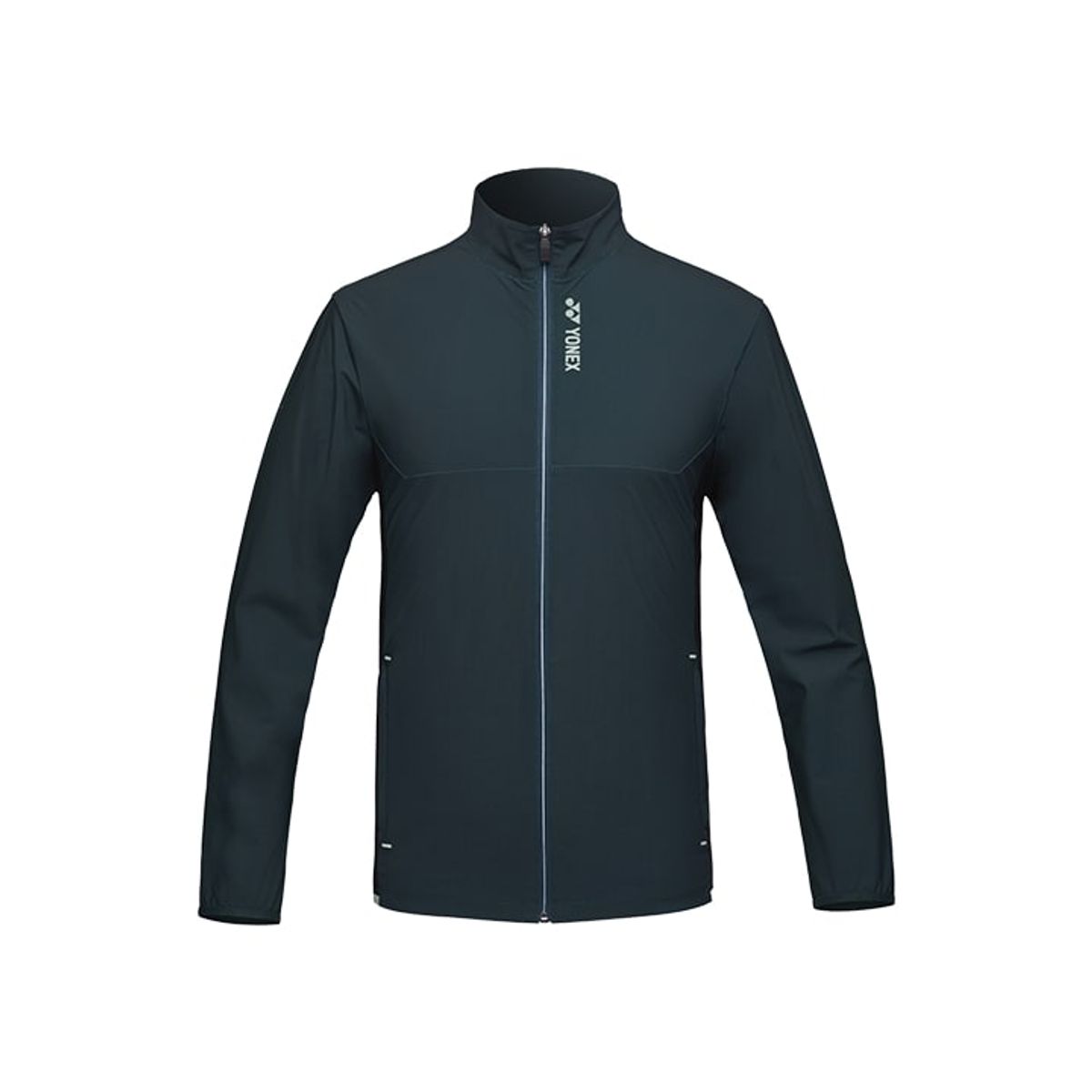요넥스(YONEX) 241WU001M 다크 그린 남성용 핀 스트라이프 트레이닝 자켓