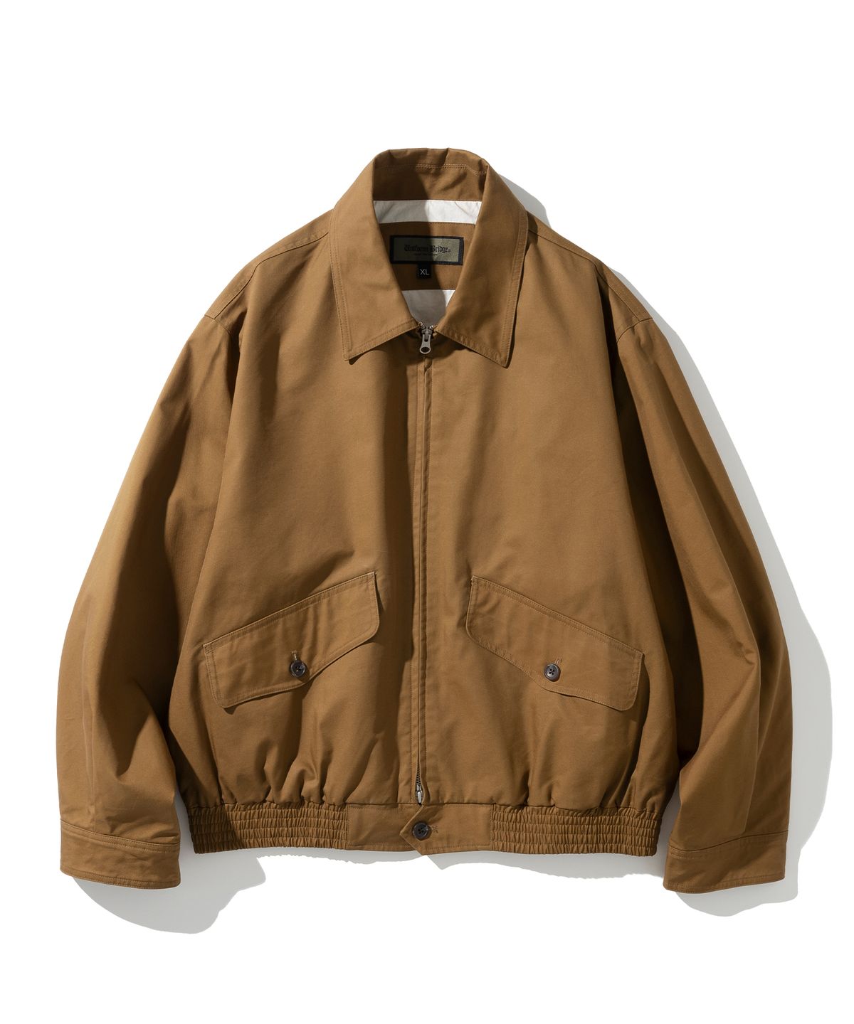유니폼브릿지(UNIFORM BRIDGE) swing top blouson brown