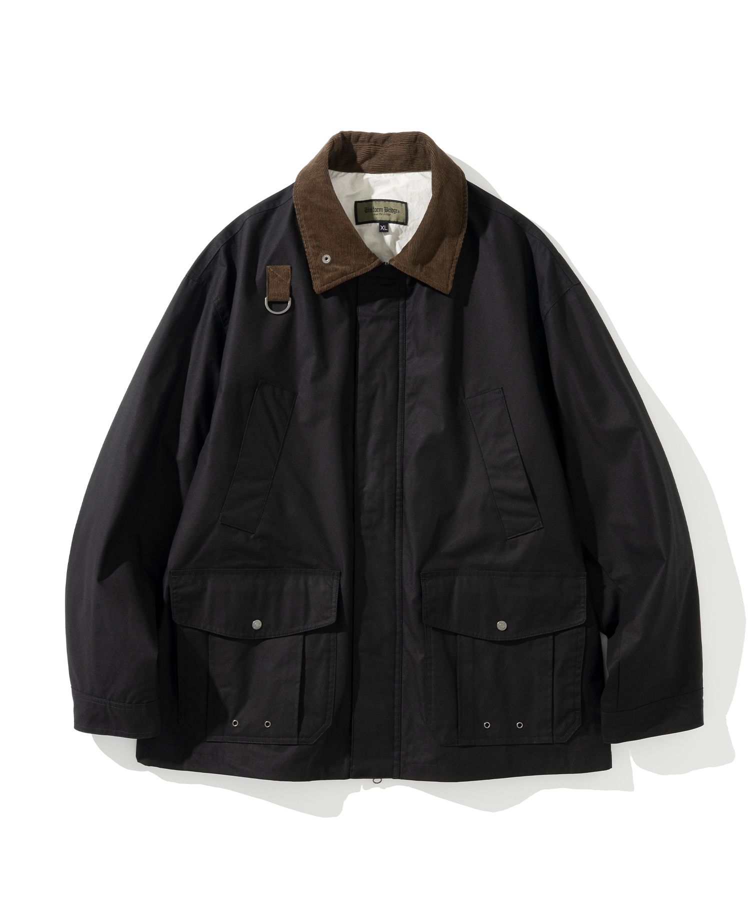MUSINSA公式 | UNIFORM BRIDGE 24ss hunting jacket black