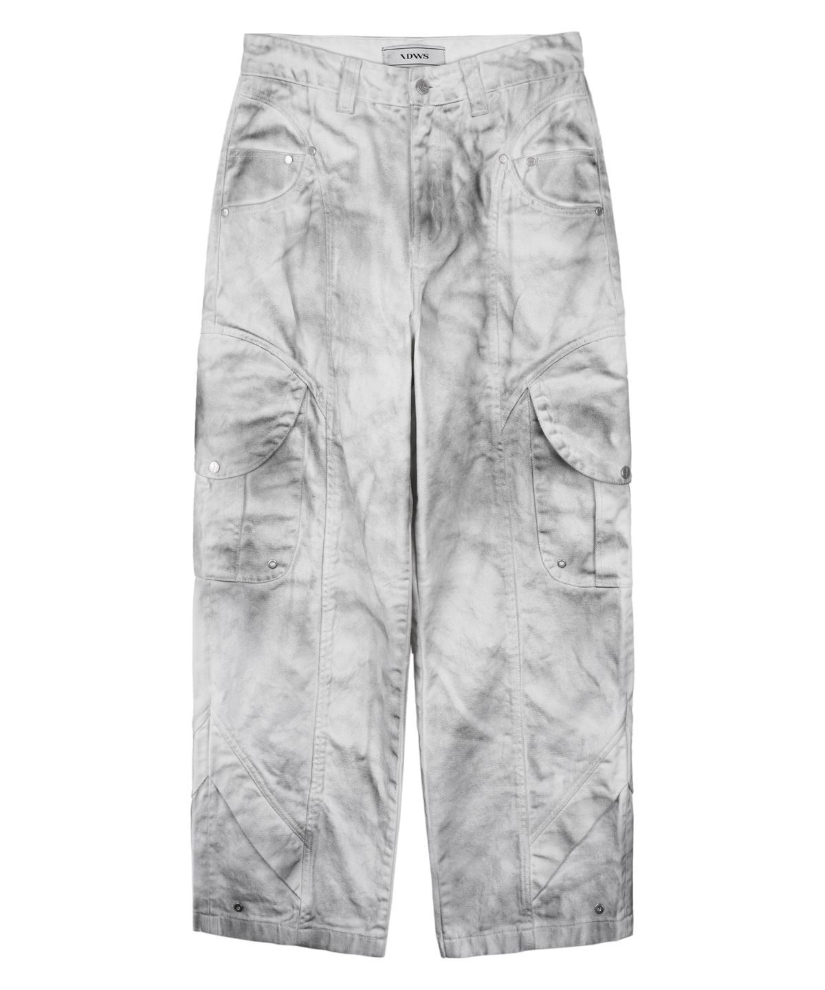 아이돈워너셀(IDWS) Pryer Cargo Denim Pants White