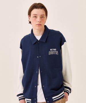 유니버시티 바시티 점퍼 NAVY (LO1TU079-066)