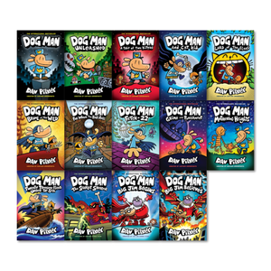 그래픽노블 Dog Man #1-14 (Hardcover) 선택구매