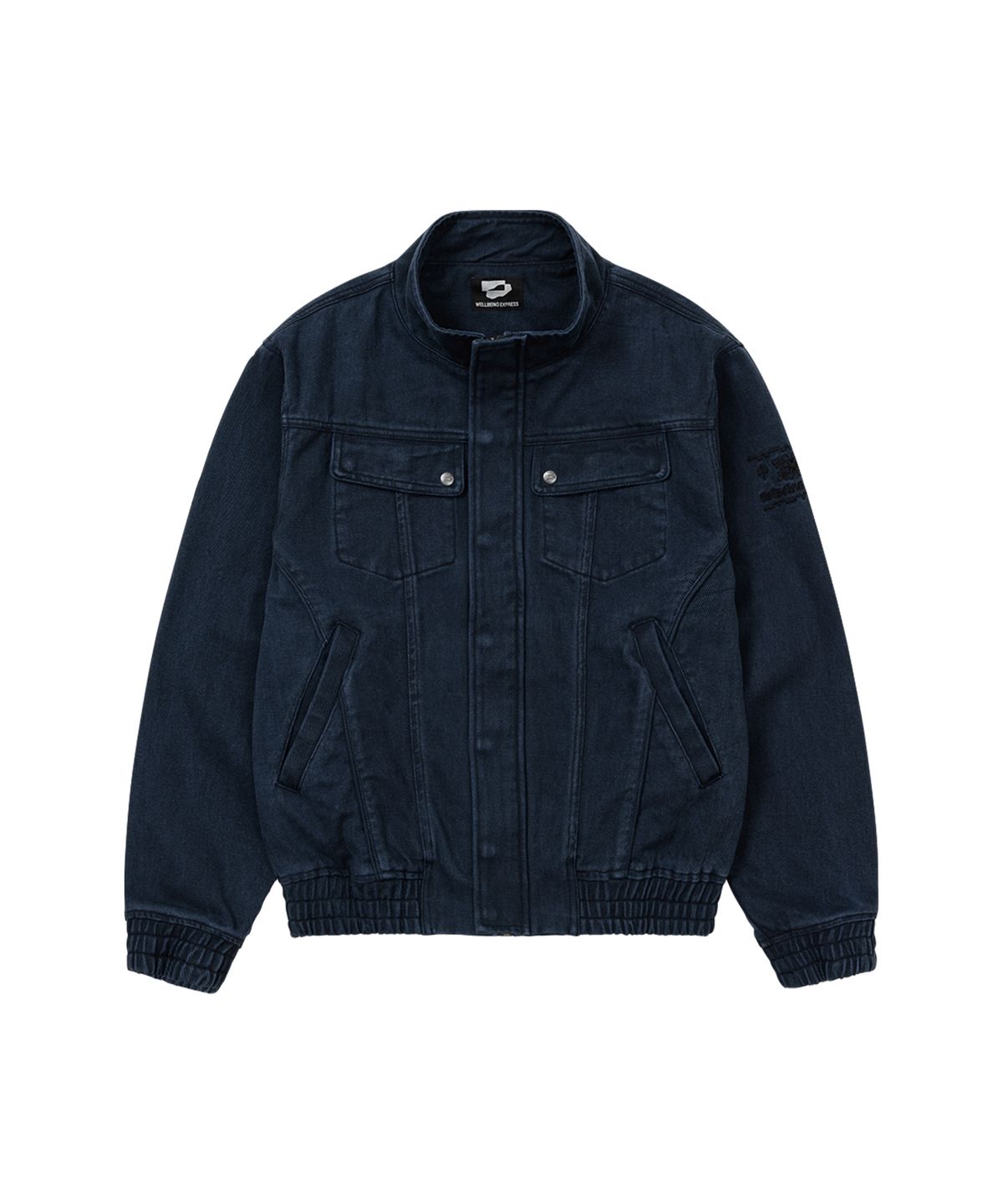 웰빙익스프레스(WELLBEING EXPRESS) (SS) Washed Everyday Jacket Navy