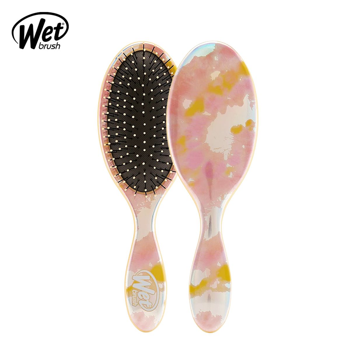 웻 브러쉬(WETBRUSH) 오리지널 디탱글러 워터컬러 타이다이_피치