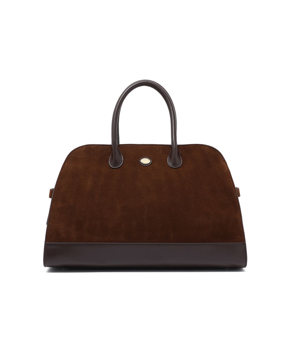 로라로라(ROLAROLA) SUEDE TOTE BAG BROWN