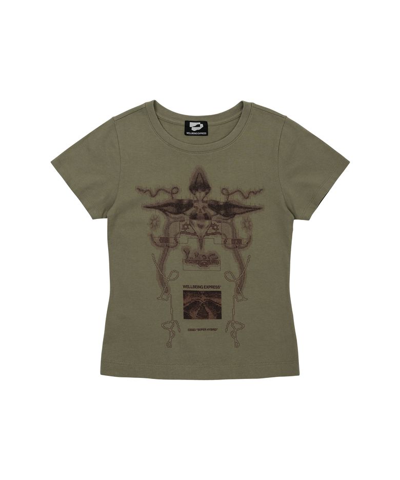 Digital Tattoo Tee Renewal Khaki