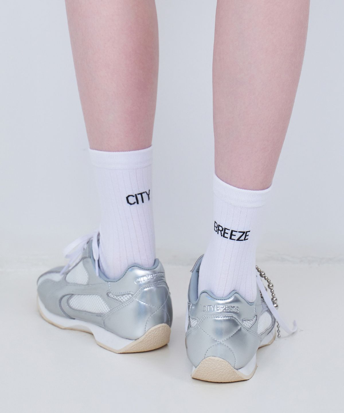 시티브리즈(CITYBREEZE) CITY&BREEZE 장목 양말_WHITE