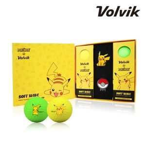 포켓몬스터 3피스 비비드 골프공 6구