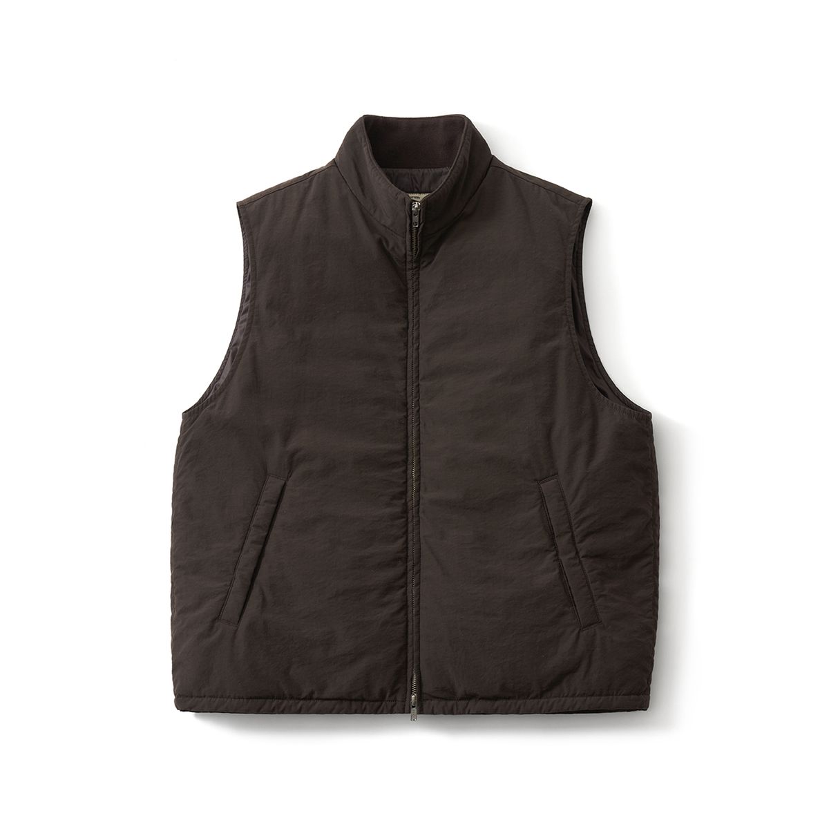포터리(POTTERY) Easy Vest_Dark Brown