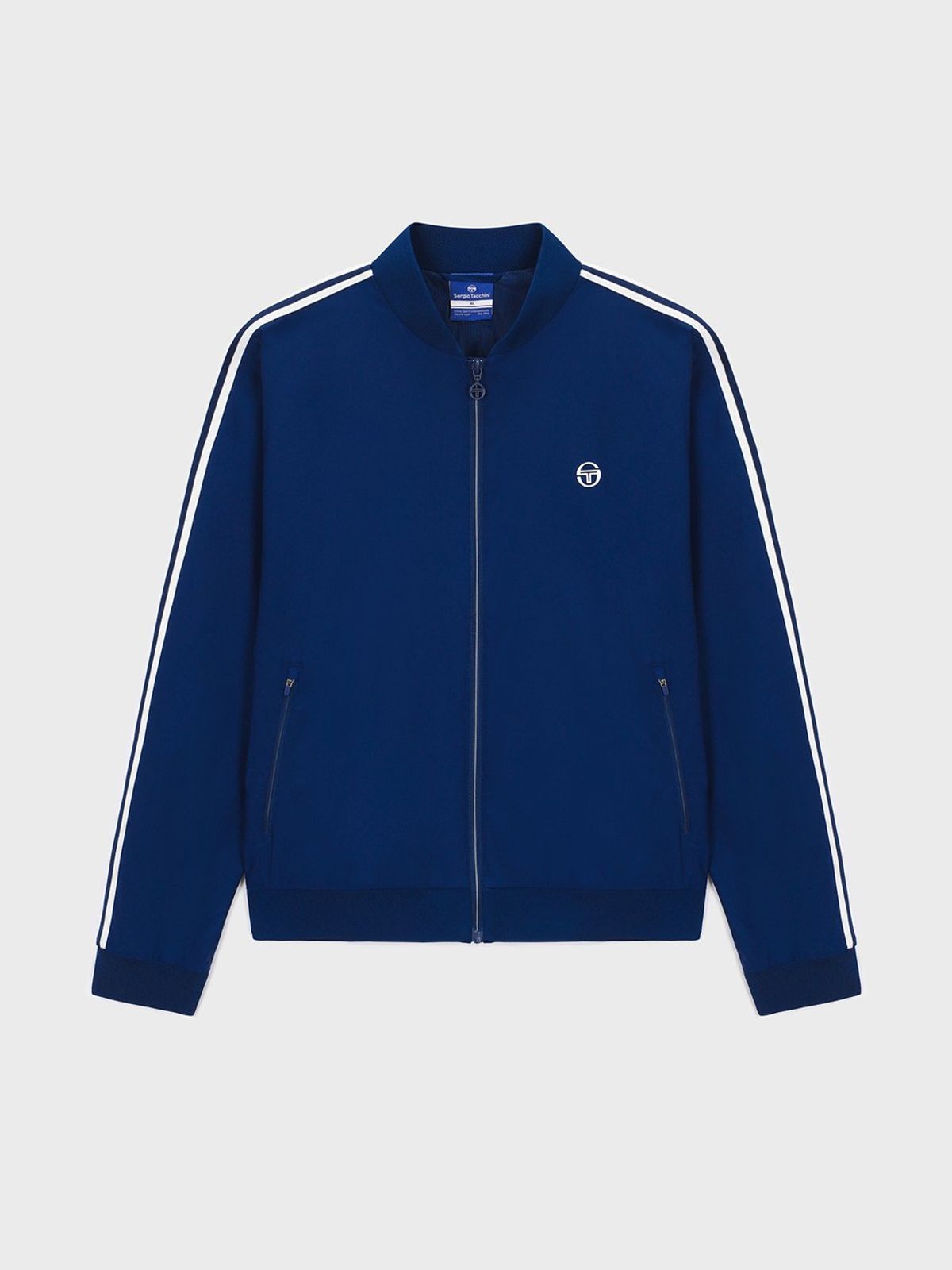 세르지오 타키니(SERGIO TACCHINI) M 고트 우븐 테이핑 자켓 (Navy)