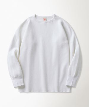 Heavyweight Waffle Cotton Underwear White