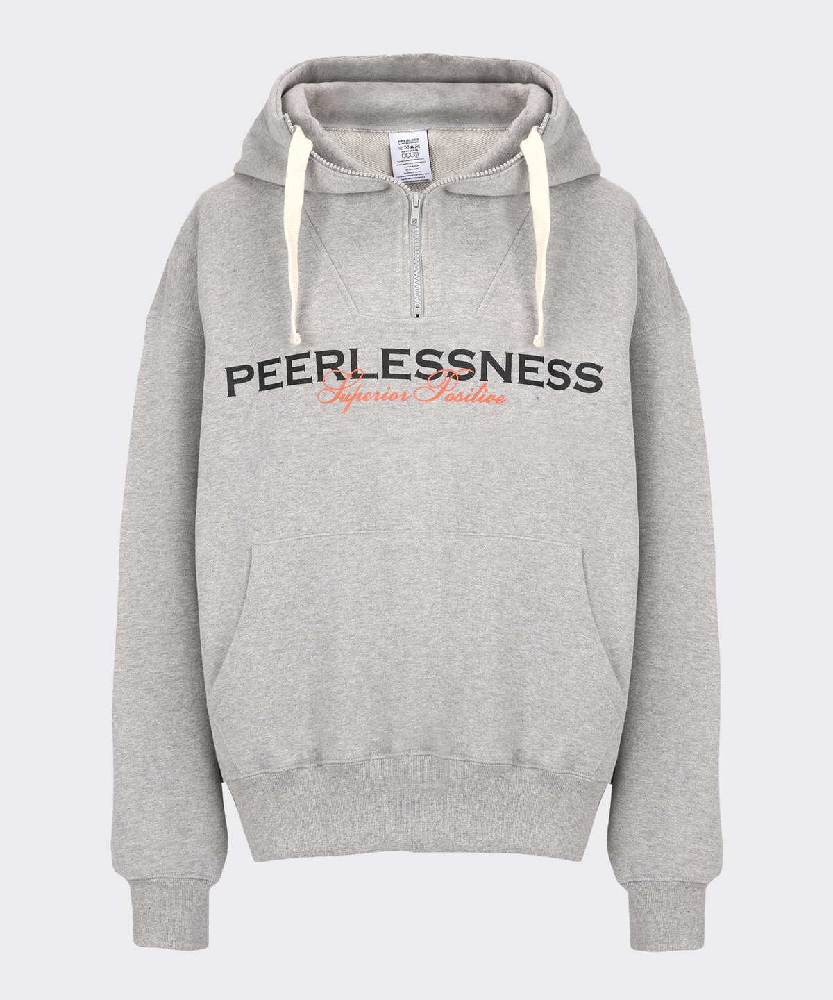 피어리스니스(PEERLESSNESS) Dawson Gray Hooded Anorak Sweatshirts