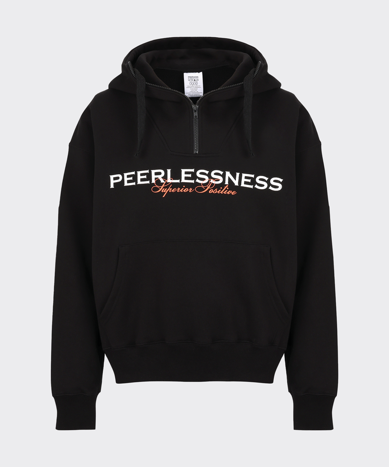 Dawson Black Hooded Anorak Sweatshirts