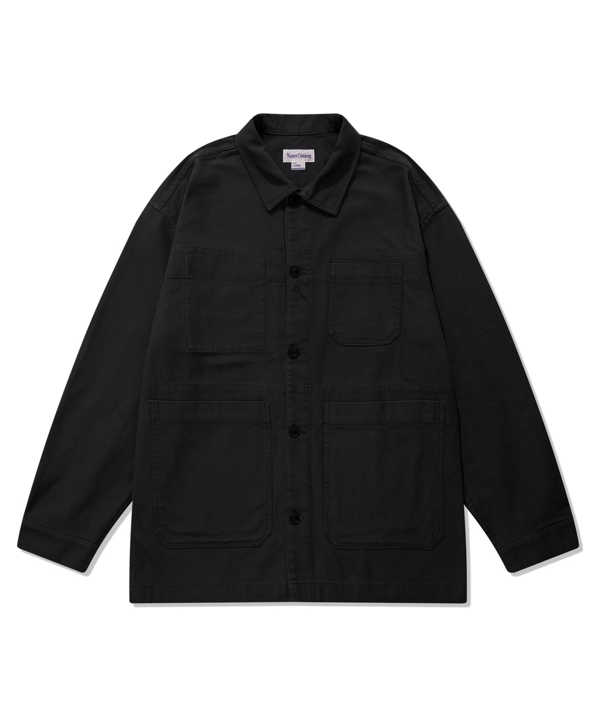 네이머클로딩(NAMERCLOTHING) NMR FRENCH WORK JACKET BLACK