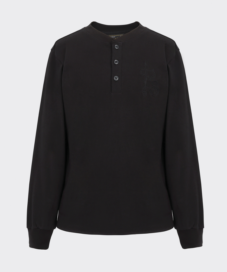 Collins Black Henley