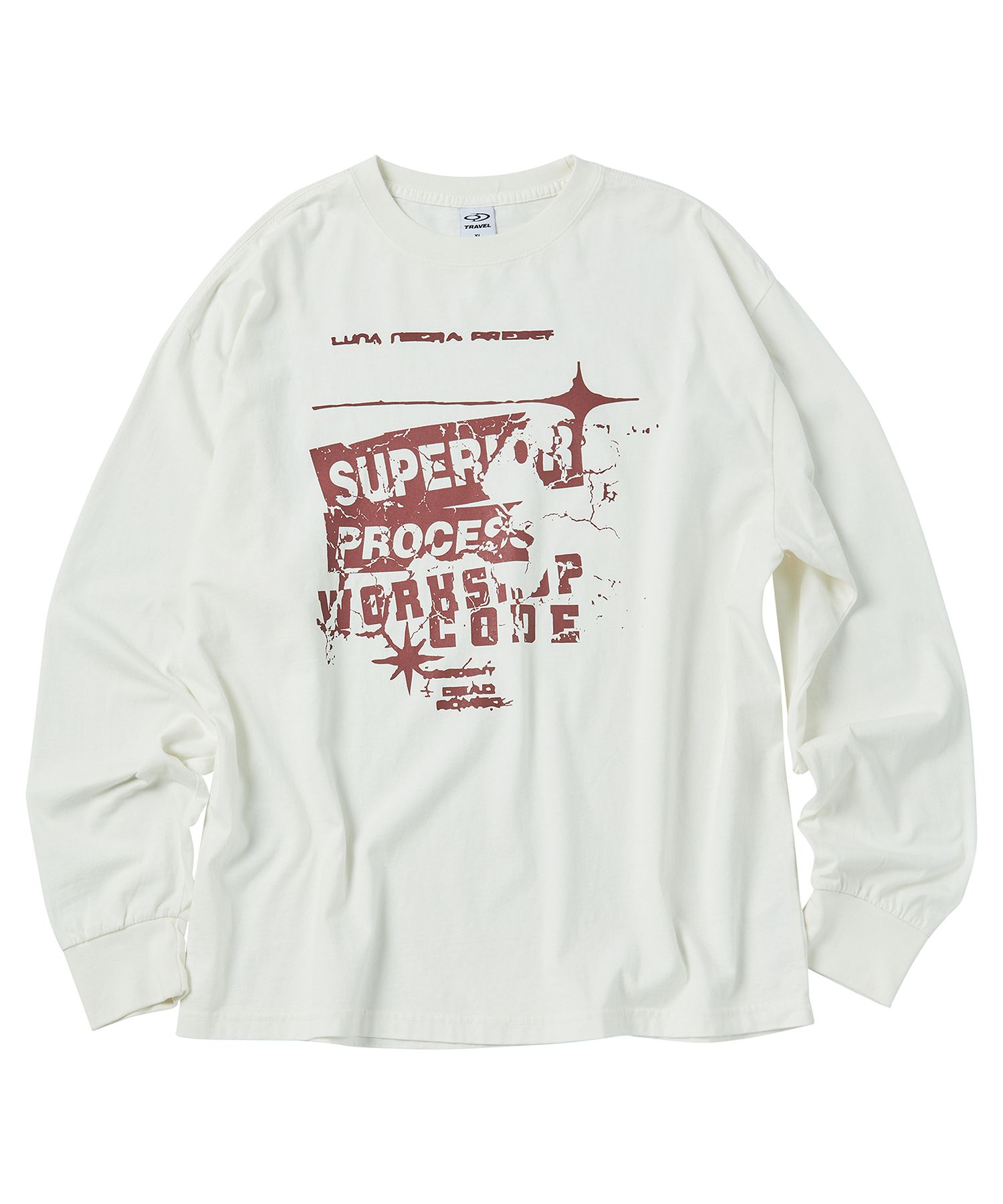 ★TRAVEL★ Superior Pigment Long Sleeve Cream MUSINSA | TRAVEL Superior Pigment Long Sleeve Cream