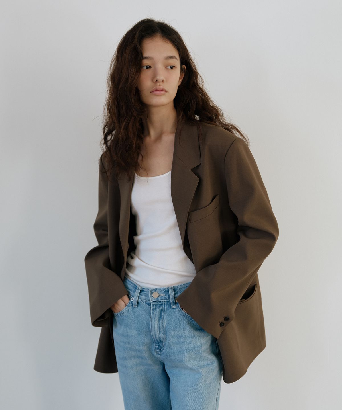 유라고(URAGO) Miller single button jacket